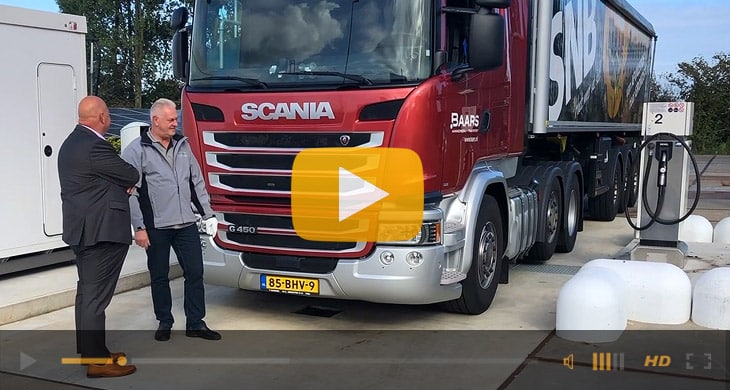 Still van video over biobrandstof