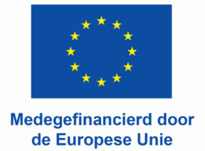 Logo van de EU met daaronder de tekst: 'Medegefinancierd door de Europese Unie